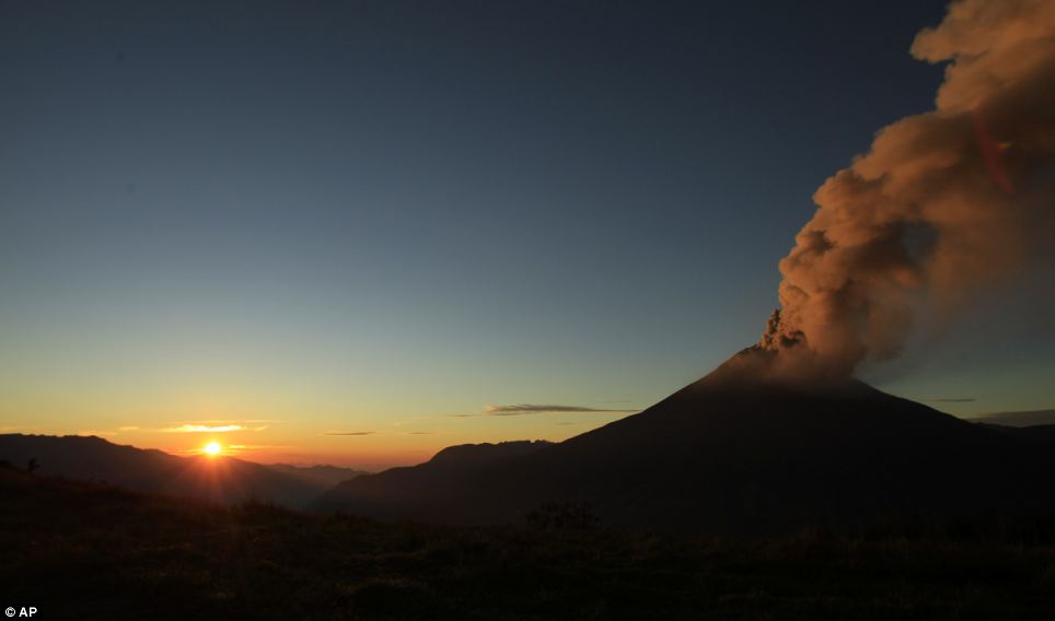 Tungurahua volcano